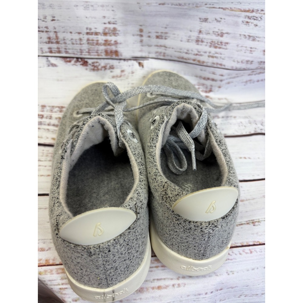 Allbirds Wool Pipers Womens Grey Marl Low Top Sustainable Sneakers size 9 - Picture 11 of 12